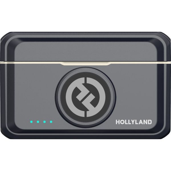 Петличный микрофон (2 шт.) Hollyland Lark M2 Combo black для iPhone/ Android/видеокамеры, (с зарядным кейсом ), профессиональный  (52001)  52001 фото