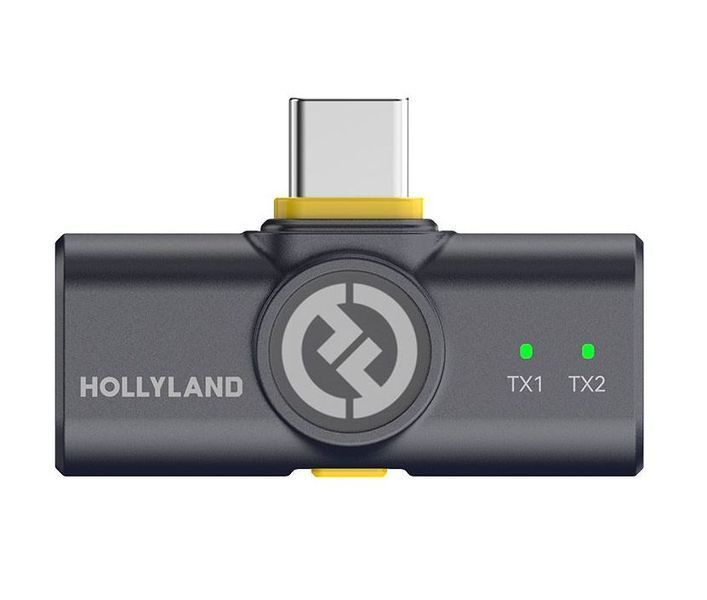 Петличный микрофон (2 шт.) Hollyland Lark M2 Combo black для iPhone/ Android/видеокамеры, (с зарядным кейсом ), профессиональный  (52001)  52001 фото