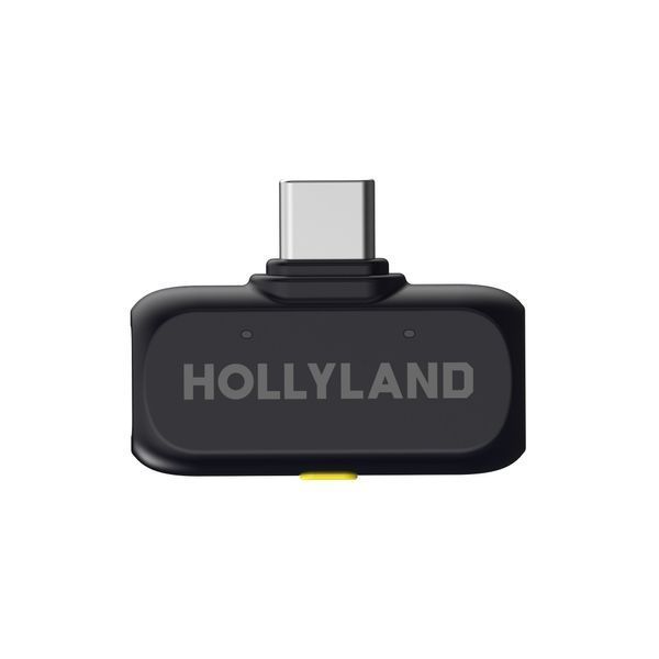 Петличний мікрофон (2 шт.) Hollyland Lark A1 Mini Duo USB Type-C black для iPhone/ Android, бездротовий професійний (52014) 52014 фото