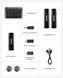 Петличный микрофон BOYA BOYALINK (Type-C + Lightning+TRS 3,5 mm) black для iPhone/Android/видеокамеры беспроводной, петличка для телефона (50021) 50021 фото 15