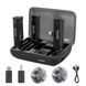 Петличный микрофон BOYA BOYALINK (Type-C + Lightning+TRS 3,5 mm) black для iPhone/Android/видеокамеры беспроводной, петличка для телефона (50021) 50021 фото 14