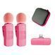 Петличный микрофон BOYA BY-V20 Pink (USB Type-C) для iPhone и Android беспроводной + твердый кейс, петличка для телефона (50031) 50031 фото 1