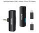Петличный микрофон BOYA BOYALINK A1 (Type-C + Lightning+TRS 3,5 mm) для iPhone/Android/видеокамеры беспроводной, петличка для телефона (50022) 50022 фото 11