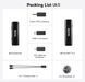 Петличный микрофон BOYA BOYALINK A1 (Type-C + Lightning+TRS 3,5 mm) для iPhone/Android/видеокамеры беспроводной, петличка для телефона (50022) 50022 фото 13