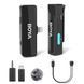 Петличный микрофон BOYA BOYALINK A1 (Type-C + Lightning+TRS 3,5 mm) для iPhone/Android/видеокамеры беспроводной, петличка для телефона (50022) 50022 фото 12