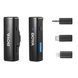 Петличный микрофон BOYA BOYALINK A1 (Type-C + Lightning+TRS 3,5 mm) для iPhone/Android/видеокамеры беспроводной, петличка для телефона (50022) 50022 фото 2