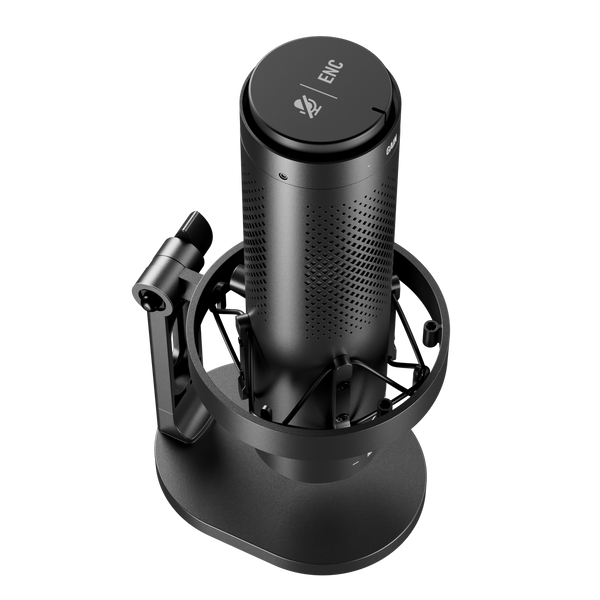 Мікрофон BOYA K9-02 для блогерів з RGB підсвіткою та стійкою пантографом, для стрімів та підкастів (51004) 51004 фото