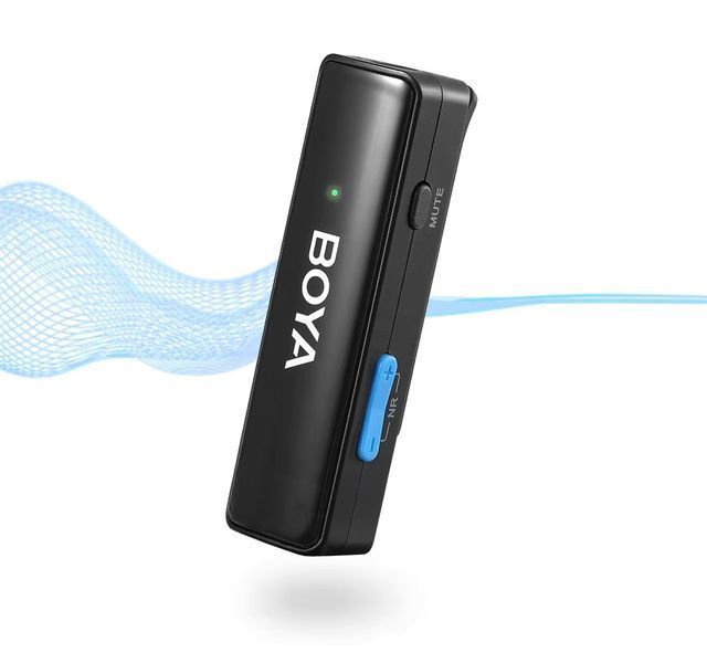 Петличный микрофон BOYA BOYALINK A2 (Type-C + Lightning+TRS 3,5 mm) для iPhone/Android/видеокамеры беспроводной, петличка для телефона (50029) 50029 фото