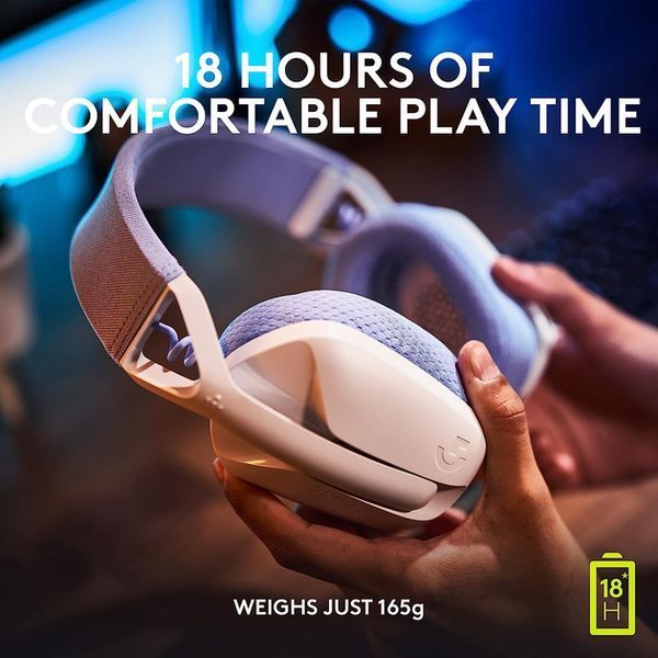Навушники Logitech G435 LIGHTSPEED Wireless Gaming Headset &mdash; White (981-001074) - 90002 90002 фото