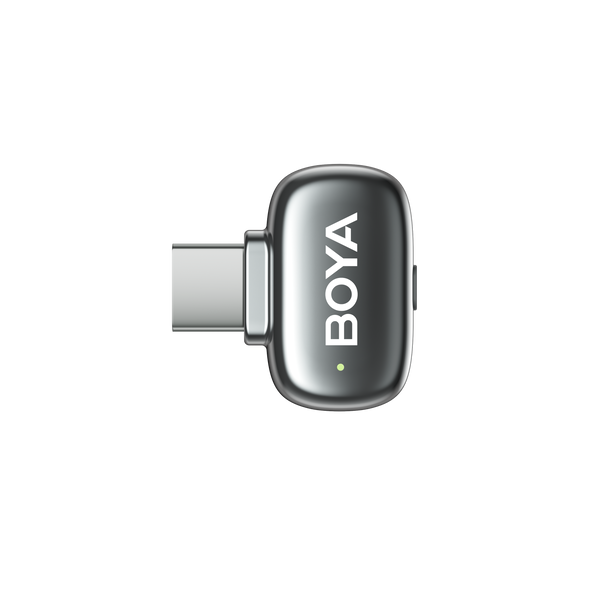 Петличний мікрофон BOYA mini 2 Lunar (USB Type-C) 2026 з зарядним кейсом для iPhone та Android безпровідний, петличка для телефона (50071) 50071 фото