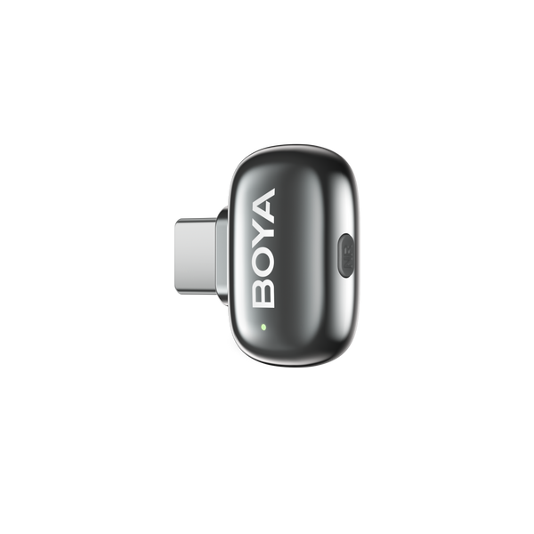 Петличний мікрофон BOYA mini 2 Lunar (USB Type-C) 2026 з зарядним кейсом для iPhone та Android безпровідний, петличка для телефона (50071) 50071 фото