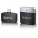 Петличний мікрофон BOYA BY-M1LV-U (USB Type-C) для iPhone та Android безпровідний, петличка для телефона (50033) 50033 фото 1