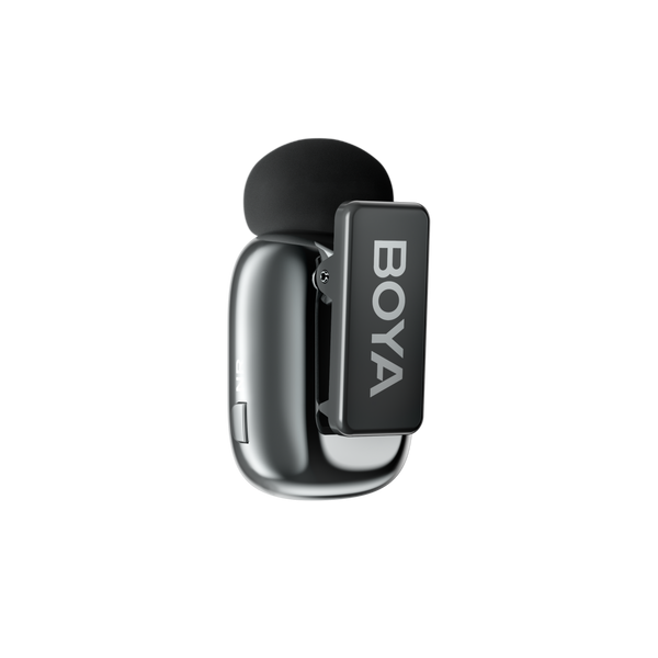 Петличний мікрофон BOYA mini 2 Lunar COMBO (Lightning+USB Type-C) 2026 з зарядним кейсом для iPhone та Android безпровідний, петличка для телефона (50073) 50073 фото