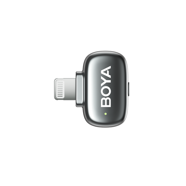 Петличний мікрофон BOYA mini 2 Lunar COMBO (Lightning+USB Type-C) 2026 з зарядним кейсом для iPhone та Android безпровідний, петличка для телефона (50073) 50073 фото