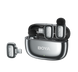 Петличний мікрофон BOYA mini 2 Lunar COMBO (Lightning+USB Type-C) 2026 з зарядним кейсом для iPhone та Android безпровідний, петличка для телефона (50073) 50073 фото 8