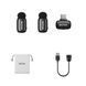 Петличный микрофон BOYA mini 2 2026 USB Type-C (2 шт.) для iPhone и Android беспроводной, петличка для телефона (50074) 50074 фото 12