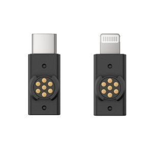 Конектор поворотний USB Type-C/ Lightning для петличного мікрофона BOYA BOYALINK 3 / BOYAMIC 2 2025 року (50092) 50092 фото