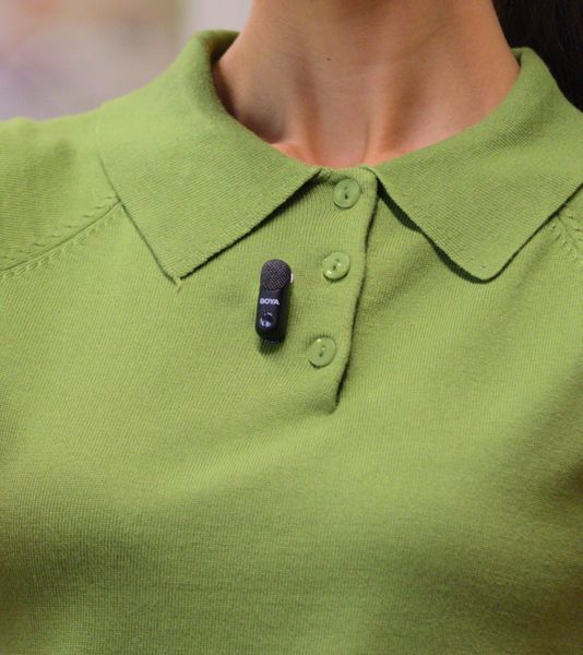 Петличний мікрофон-стік для інтерв'ю BOYA MAGIC-05 (USB Type-C) + петлична система на 2 мікрофона із зарядним кейсом (50047) 50047 фото