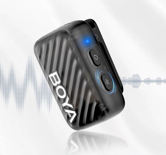 Петличный микрофон (1 шт) BOYA BOYAMIC 2-03 /2025/ Type-C+3,5 mm TRS (для iPhone/ Android/фото-видеокамеры) (50057) 50057 фото