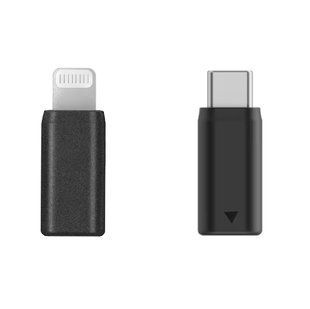 Конектор USB Type-C/ Lightning для петличного мікрофона BOYA BOYAMIC / BOYALINK-2 2023-2024 року (50093) 50093 фото