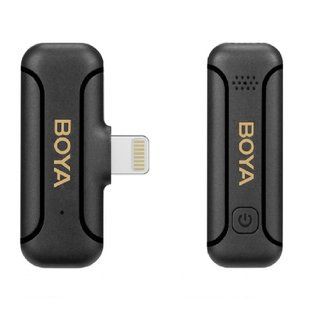 Петличний мікрофон BOYA BY-V WM3T2-D1 для iPhone (Lightning) безпровідний, петличка для телефона (50008) 50008 фото