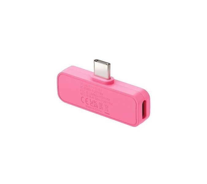 Петличний мікрофон BOYA BY-V20 Pink (USB Type-C) для iPhone та Android безпровідний, петличка для телефона (50023) 50023 фото