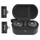 Петличный микрофон BOYA Omic-B COMBO black (Lightning+USB Type-C) с зарядным кейсом, для iPhone и Android беспроводной, петличка для телефона (50035) 50035 фото 1
