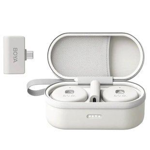 Петличний мікрофон BOYA Omic-U white (USB Type-C) для iPhone та Android безпровідний, петличка для телефона (50026) 50026 фото