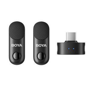 Петличний мікрофон BOYA MAGIC-06 (USB Type-C) петлична система на 2 мікрофона для iPhone/Android/ноутбука (50049) 50049 фото