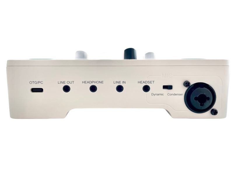 Микшерный пульт FIFINE Sound Card SC3W (игровой/ стриминговый) Gaming Audio Mixer white (60001) 60001 фото