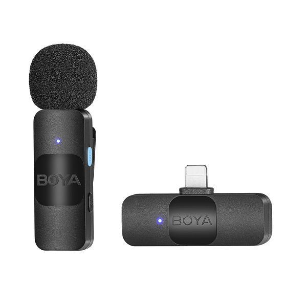 Ресивер USB Type-C для петличного мікрофона BOYA BY-V1 2023 року (для iPhone 15, 16, 17 та Android (USB Type-C) (50096) 50096 фото