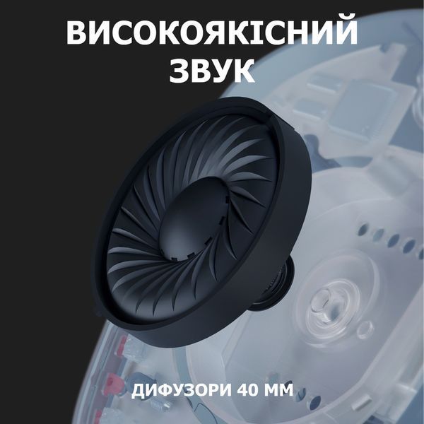 Навушники Logitech G435 LIGHTSPEED Wireless Gaming Headset &mdash; Blue-pink (981-001062) - 90003 90003 фото