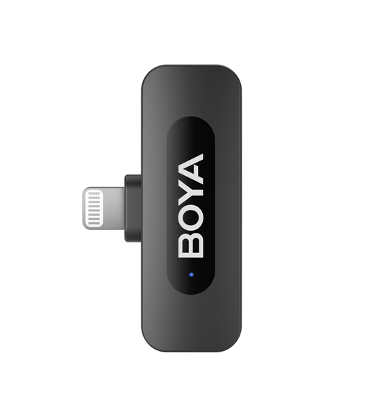 Петличный микрофон BOYA BY-V2 (Lightning) с зарядным кейсом, для iPhone беспроводной, петличка для телефона (50039) 50039 фото