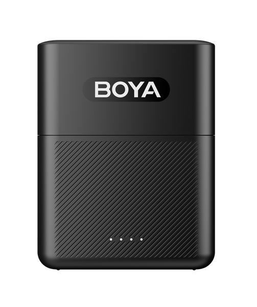 Петличний мікрофон BOYA BY-V2 COMBO (Lightning+Type C) з зарядним кейсом, для iPhone та Android безпровідний, петличка для телефона (50040) 50040 фото