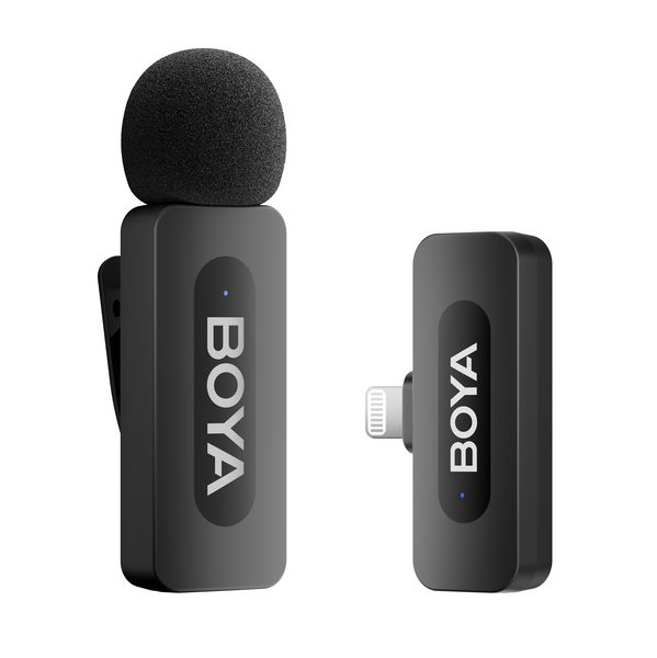 Ресивер Lightning для петличного мікрофона BOYA BY-V1 2025/26 року (для iPhone до 14 покоління з Lightning) (50097) 50097 фото