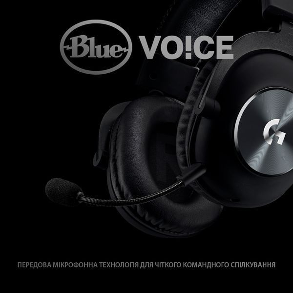 Ігрова гарнітура Logitech G Pro X USB (Black) 981-000818 (90007) 90007 фото