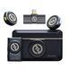 Петличный микрофон (2 шт.) Hollyland Lark M2 Combo mini (USB Type-C + TRS 3.5 мм) black для iPhone/ Android/ (с зарядным кейсом ), профессиональный (52008) 52008 фото 1