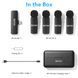 Петлічний мікрофон (4 штуки) BOYA BY-V4U (USB Type-C для iPhone та Android) з зарядним кейсом, бездротовий (50010) 50010 фото 15