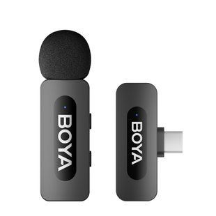 Петличний мікрофон BOYA BY-V10 (USB Type-C) для iPhone та Android безпровідний, петличка для телефона (50002) 50002 фото