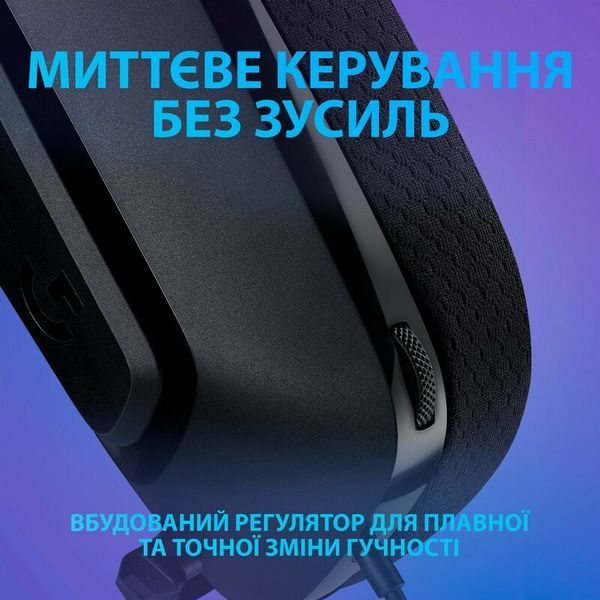 Ігрова гарнітура Logitech G335 Wired Gaming Headset (Black) 981-000978 (90008) 90008 фото