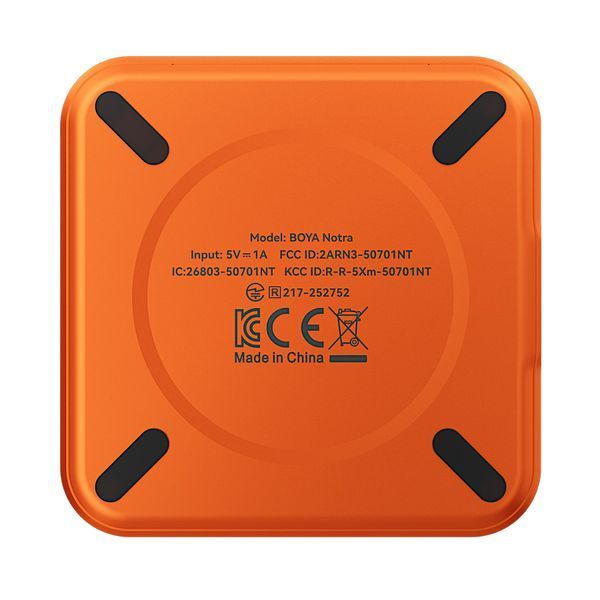 AI-диктофон BOYA Notra Cosmic Orange с транскрипцией, записью звонков и Bluetooth, 64 ГБ (50090) 50090 фото