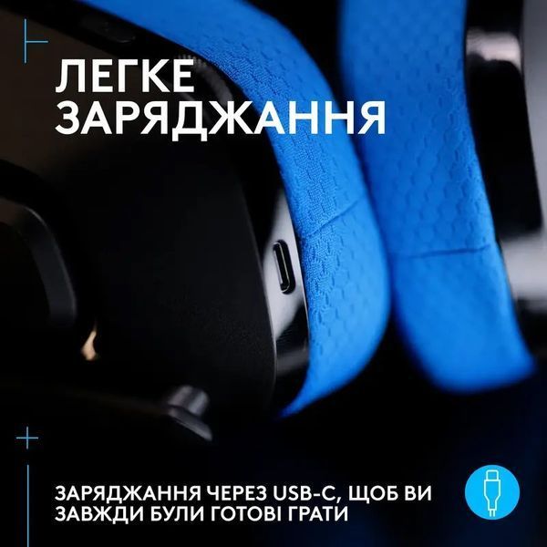 Ігрова гарнітура Logitech Console Gaming G535 Black (90010) 90010 фото