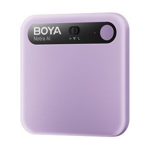 AI-диктофон BOYA Notra Purple с транскрипцией, записью звонков и Bluetooth, 64 ГБ (50089) 50089 фото