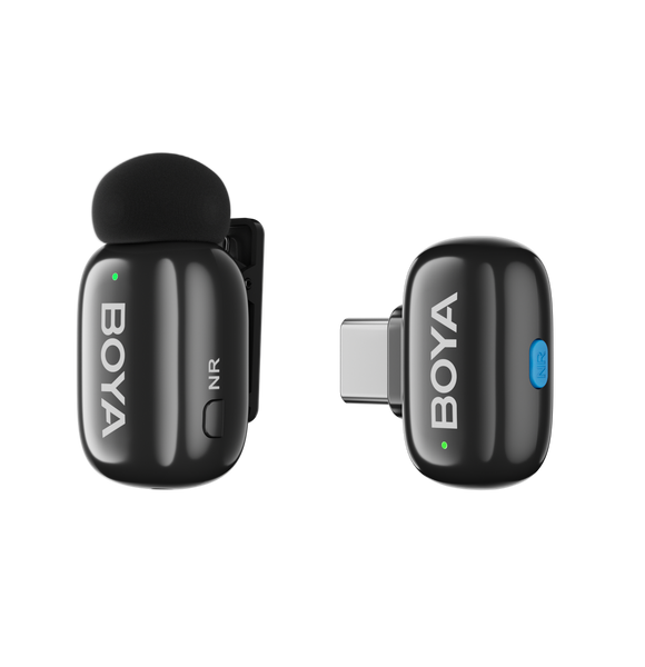 Петличний мікрофон BOYA mini (USB Type-C) з зарядним кейсом для iPhone та Android безпровідний, петличка для телефона (50043) 50043 фото