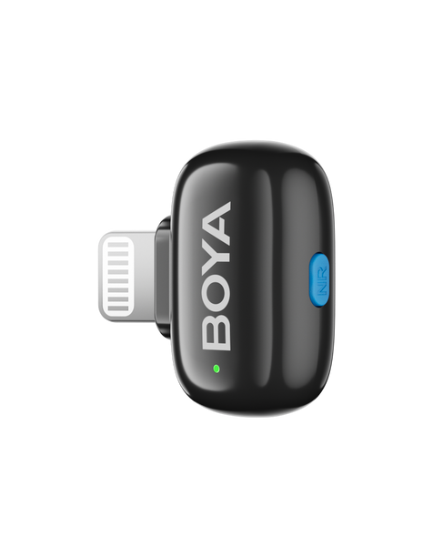 Петличний мікрофон BOYA mini (Lightning) з зарядним кейсом, для iPhone безпровідний, петличка для телефона (50044) 50044 фото