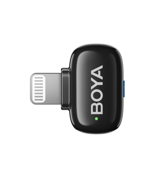 Петличний мікрофон BOYA mini (Lightning) з зарядним кейсом, для iPhone безпровідний, петличка для телефона (50044) 50044 фото