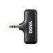 Петличный микрофон BOYA BY-WM3T-M2 беспроводной для камеры (3,5 mm mini jack) петличка (50025) 50025 фото 6