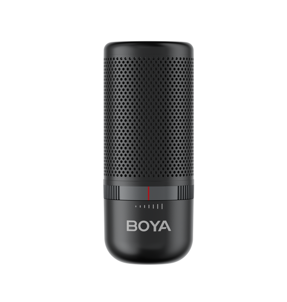 Мікрофон BOYA K3-02 для блогерів з RGB підсвіткою та стійкою пантографом, для стрімів та підкастів (51002) 51002 фото