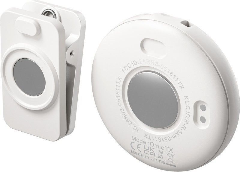 Петличный микрофон BOYA Omic-B COMBO white (Lightning+USB Type-C) с зарядным кейсом, для iPhone и Android беспроводной, петличка для телефона (50064) 50064 фото