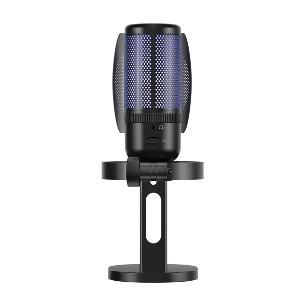 Микрофон BOYA K3-02 для блогеров с RGB подсветкой, для стримов и подкастов (51001) 51001 фото